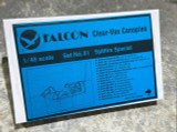 FAL480051 1/48 Falcon Canopies Set Spitfire Special  MMD Squadron