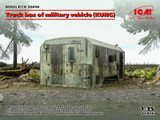 ICM35010 1/35 ICM Truck box of military vehicle KUNG Plastic Model Kit MMD Squadron