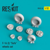 RES-RS32-0026 1/32 Reskit F-16 I Sufa wheels set 1/32 MMD Squadron