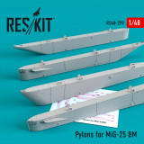 RES-RS48-0299 1/48 Reskit Pylons for MiG-25 BM 1/48 MMD Squadron