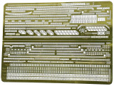 GMM-400-9 1/400 Gold Medal RMS Queen Mary 2 Photo Etch Detail Up Set  MMD Squadron