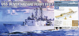 PON38019F1 1/350 Pontos Model USS FFG Oliver Hazard Perry Class Detail up set Advanced Plus Kit MMD Squadron