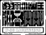 EDUFE111 1/48 Eduard P-38 Lightning Photo Etch MMD Squadron