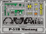 EDUFE219 1/48 Eduard P-51B Photo Etch for Tamiya MMD Squadron