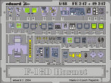 EDUFE247 1/48 Eduard F-18D Hornet Photo Etch for Hasegawa MMD Squadron