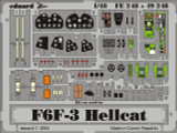 EDUFE248 1/48 Eduard F6F-3 Hellcat Photo Etch for Hasegawa MMD Squadron