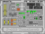 EDUFE305 1/48 Eduard P-40B Tomahawk Photo Etch for Trumpeter MMD Squadron