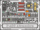 EDUFE374 1/48 Eduard P-39/P-400 Airacobra Photo Etch for Hasegawa MMD Squadron