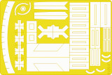 EDUJX501 1/32 Eduard F-4 Useful Areas Masking Sheet for Tamiya MMD Squadron