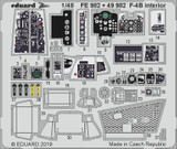 EDUFE982 EDUFE982 F-4B interior 1/48 MMD Squadron
