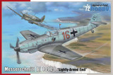 CMK-100-SH72454 1/72 Special Hobby Messerschmitt Bf 109E-1 Lightly-Armed Emil Plastic Model Kit MMD Squadron