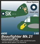 CMK-129-4406 1/48 CMK DAP Beaufighter Mk.21 Conversion Set Resin MMD Squadron