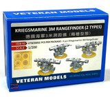 VTW20055 1/200 Veteran Models Kriegsmarine 3M Rangefinder 2 Types MMD Squadron