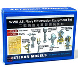 VTW20006 1/200 Veteran Models WWII US Navy Observation Equipment Set MMD Squadron