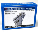 VTM35004 1/350 Veteran Models MK-141Harpoon Launcher MMD Squadron