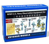 VTW35006 1/350 Veteran Models WWII US Navy Observation Equipment Set MMD Squadron