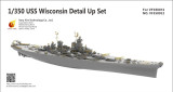 VF350012 1/350 Very Fire Scale USS Wisconsin BB-64 Detail Up Set for  MMD Squadron