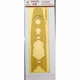 VFWD024 1/700 Very Fire Wood Deck IJN Yamato (For Pit-road W200)  MMD Squadron VFWD024 1/700 Very Fire Wood Deck IJN Yamato (For Pit-road W200)  MMD Squadron