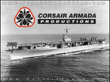 CAP7009 1/700 Corsair Armada USS Ranger CV-4 Resin Model Kit  MMD Squadron
