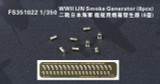 FS351022 1/350 Five Star Models IJN Smoke Generator (8pcs)  MMD Squadron