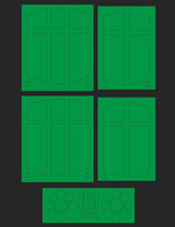 GSBAM008 Green Strawberry Tie Advanced x1 Paint Mask  MMD Squadron