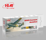 ICM3014 ICM Acrylic Paint Set for WWII German aviation  MMD Squadron