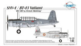 CMK-100-PLT245 1/48 Planet Models SNV-1 / BT-13 Valiant US Navy & French Marking  MMD Squadron