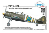 CMK-100-PLT264 1/48 Plant Models FFVS J-22A Swedish WW2 main fighter aircraft  MMD Squadron