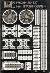 PITPE127 1/700 Pitroad PE for IJN AUXILIARY CRUISER & MERCHANT SHIPS  MMD Squadron