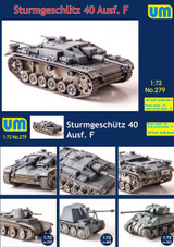 UM-279 1/72 Uni Model Sturmgeschutz 40 Ausf F  MMD Squadron