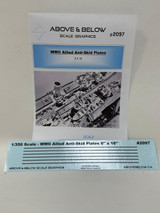 ABG2097-350 1/350 Above & Below Decals WWII Anti-Skid Plates 6x16  MMD Squadron ABG2097-350 1/350 Above & Below Decals WWII Anti-Skid Plates 6x16  MMD Squadron