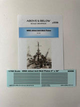 ABG2098-700 1/700 Above & Below Decals WWII Anti-Skid Plates 6x36  MMD Squadron ABG2098-700 1/700 Above & Below Decals WWII Anti-Skid Plates 6x36  MMD Squadron