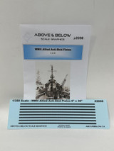 ABG2098-350 1/350 Above & Below Decals WWII Anti-Skid Plates 6x36  MMD Squadron ABG2098-350 1/350 Above & Below Decals WWII Anti-Skid Plates 6x36  MMD Squadron