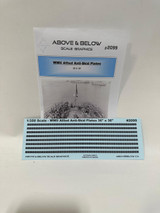 ABG2099-350 1/350 Above & Below Decals WWII Anti-Skid Plates 36x36  MMD Squadron ABG2099-350 1/350 Above & Below Decals WWII Anti-Skid Plates 36x36  MMD Squadron