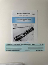 ABG2101-700 1/700 Above & Below Decals WWII Anti-Skid Plates 6x24  MMD Squadron ABG2101-700 1/700 Above & Below Decals WWII Anti-Skid Plates 6x24  MMD Squadron