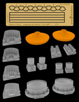 GSB18322 1/72 Green Strawberry Razor crest - engines  (AMT)  MMD Squadron