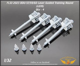 FLN32-2023 1/32 Flying Leathernecks BDU-57/59/60 LGTR Laser Guided Training Round  MMD Squadron FLN32-2023 1/32 Flying Leathernecks BDU-57/59/60 LGTR Laser Guided Training Round  MMD Squadron