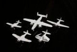 KAM-MS20012 1/200 KA Models WWII US DECK PLANE SET I  MMD Squadron KAM-MS20012 1/200 KA Models WWII US DECK PLANE SET I  MMD Squadron