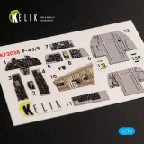 RES-K72038 1/72 Kelik F-4J/S  Phantom II interior 3D decals for Hasegawa kit  MMD Squadron