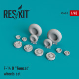 RES-RS48-0007 1/48 Reskit Grumman F-14 D Tomcat wheels set  MMD Squadron