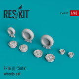 RES-RS48-0026 1/48 Reskit General Dynamics F-16 (I) Sufa wheels set  MMD Squadron