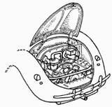 CMK-129-3009 1/35 CMK VW Beetle - engine set for CMK (VW boxer engi  129-3009 MMD Squadron