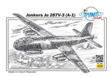 CMK-129-PLT068 1/72 Planet Models Junkers Ju 287 V3 (A-1)  129-PLT068 MMD Squadron