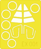 EDUEX001 1/48 Eduard Mask F-102  for Revell/Monogram EX001 MMD Squadron