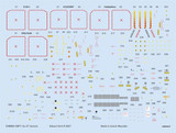 EDUD48082 1/48 Eduard Decal Su-27 stencils for Academy/Kittyhawk/Hobby Boss/GWH D48082 MMD Squadron
