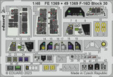 EDU491369 1/48 Eduard F-16D Block 30 for Kinetic 491369 MMD Squadron
