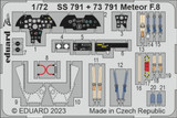 EDU73791 1/72 Eduard Meteor F.8 for Airfix 73791 MMD Squadron