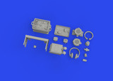 EDU635033 1/35 Eduard Brassin Sd.Kfz. 251/1 Ausf. C radio equipment Print for Academy 635033 MMD Squadron