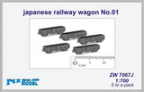 NIKZW7067J 1/700 Niko Japanese Railway Wagon No. 01  MMD Squadron
