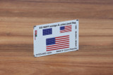 EDU3DL53013 1/350 EduardUS Navy ensign & union jack flag SPACE 3DL53013 MMD Squadron